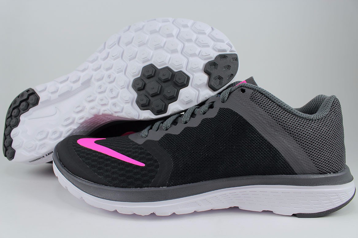 Nike Fs Lite Run Womens Training Shoes Black Dark Gray Nike Fs Lite Run Womens Training Shoes Black Dark Gray